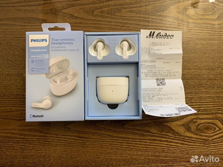 Наушники philips True wireless headphones