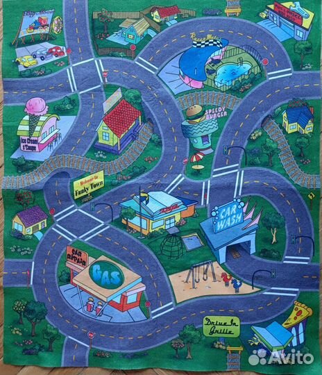 Детский игровой коврик 70,5 на 83 см