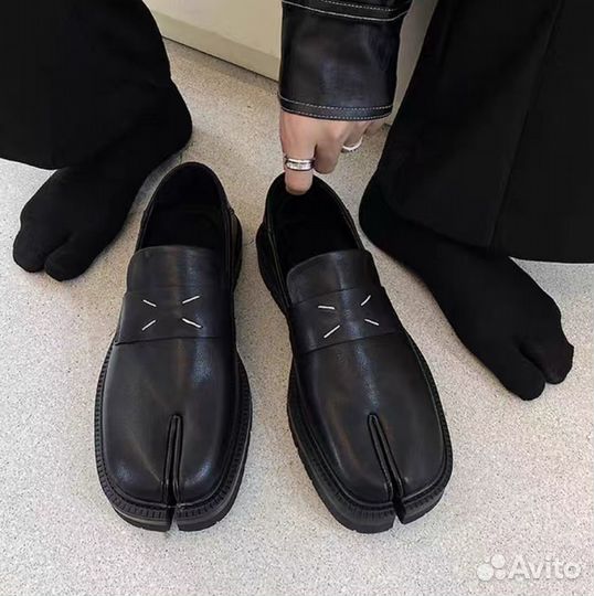 Туфли leather tabi