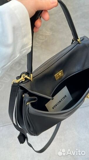 Сумка balenciaga rodeo черная