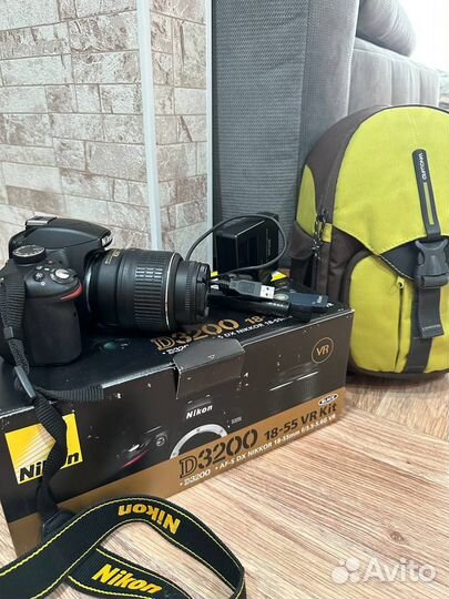 Зеркальный фотоаппарат nikon d3200 Kit