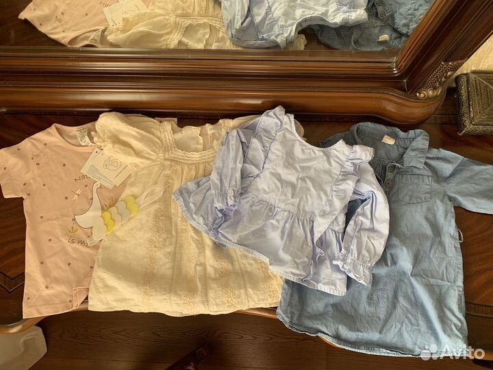 Вещи на девочку 12-18 месяцев пакетом zara
