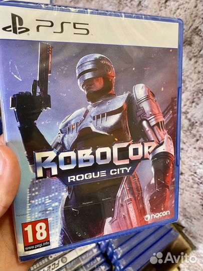 Robocop rogue city PS5 (новый) рус