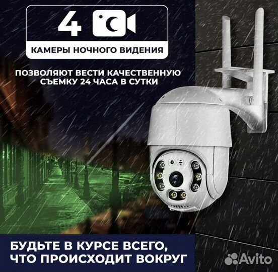 Камера видеонаблюдения уличная
