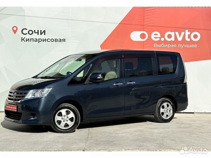 Nissan Serena 2.0 CVT, 2012, 200 000 км