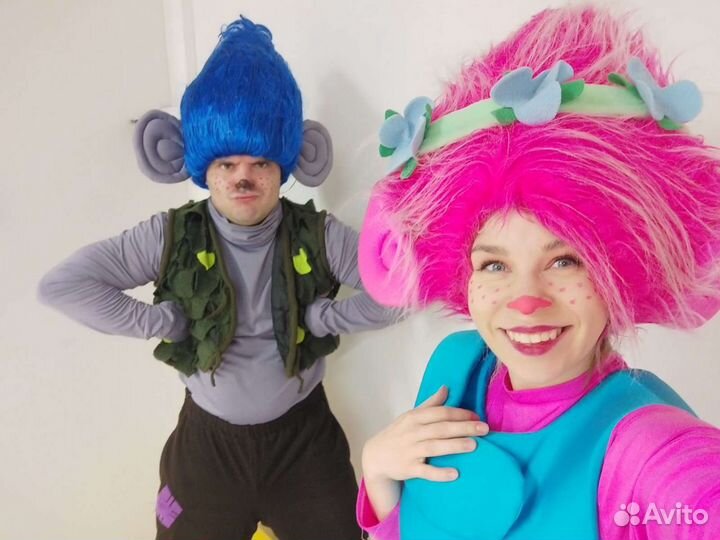 Аниматоры, чебурашка,Мишка,панда