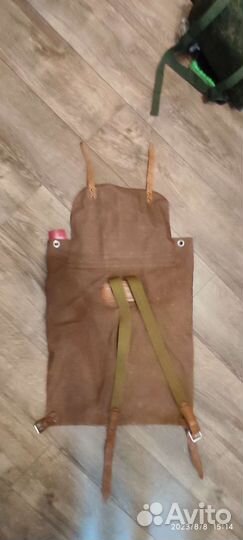 Брезентовый туристический рюкзак