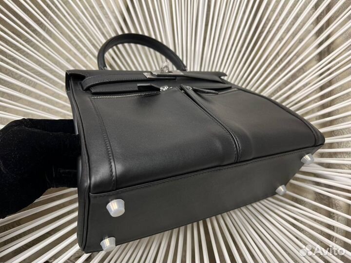 Сумка Hermes Kelly 28 Lakis Black