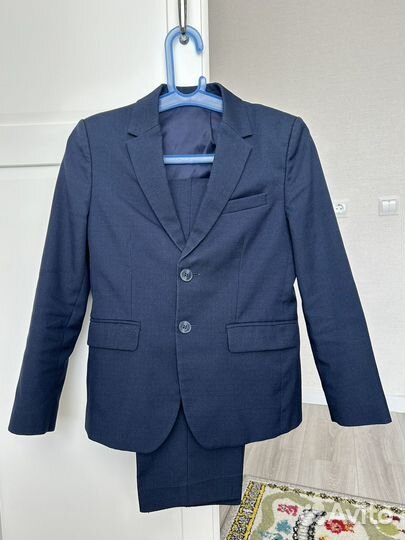 Школьный костюм для мальчика синий