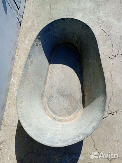 Таз оцинкованный