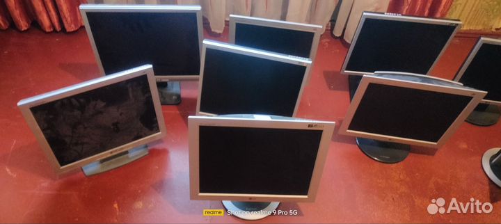 Мониторы и другое цена за всё сломаны 17