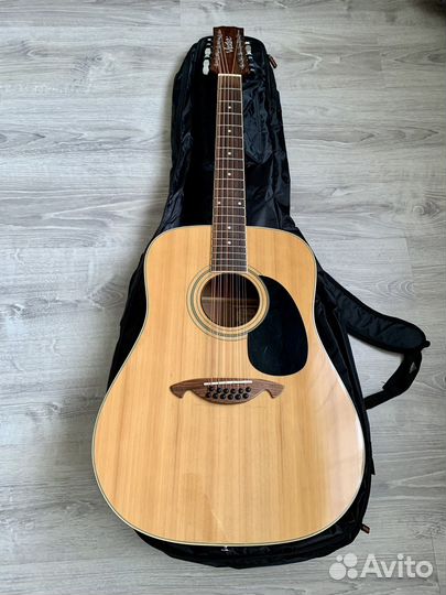 Гитара 12 струнная массив Корея