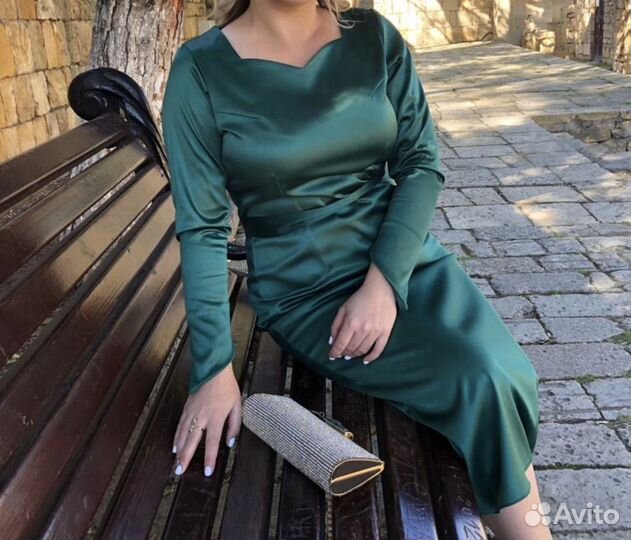 Вечернее платье 48 размер бу