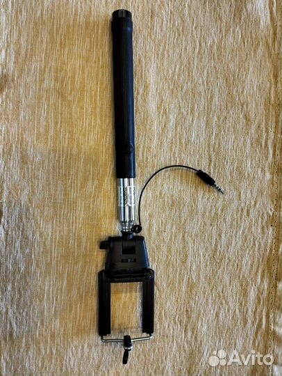 Селфи палка монопод с кнопкой