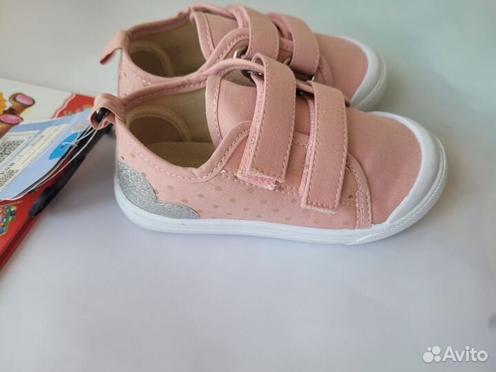 Кеды слипоны для девочки 23 24 новые