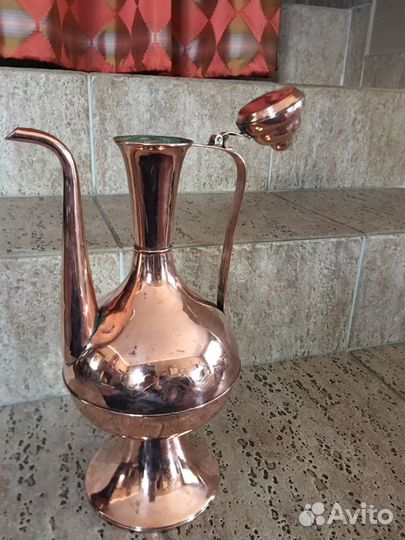 Старинный Кувшин-сосуд медный