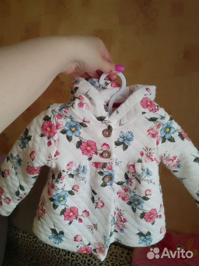 Кардиган на девочку 80