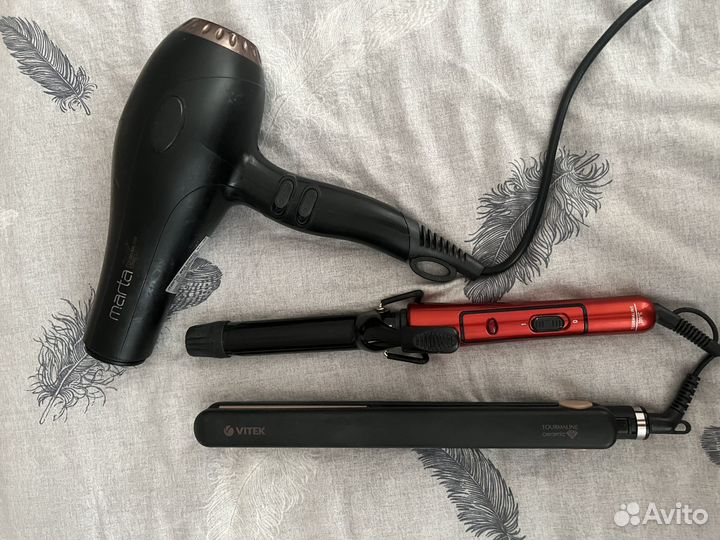 Фен плойка утюжок