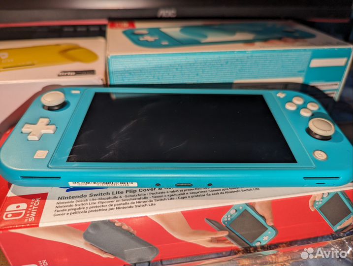 Прошитая Nintendo Switch lite