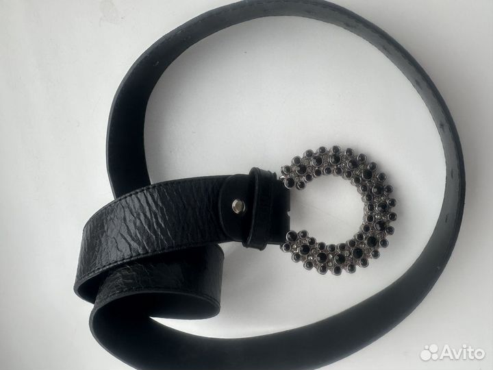 Ремень женский натуральная кожа италия