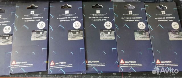 Термопрокладки для видеокарт охлаждение для пк