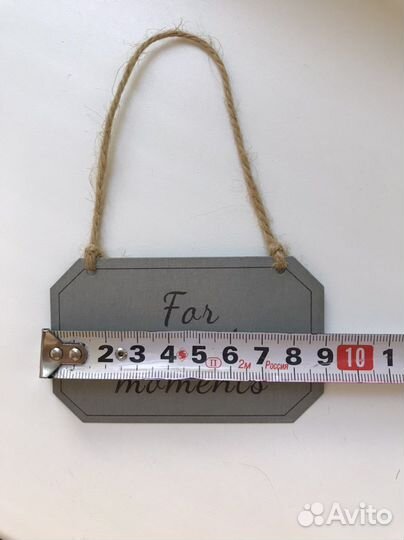 Табличка декоративная для интерьера