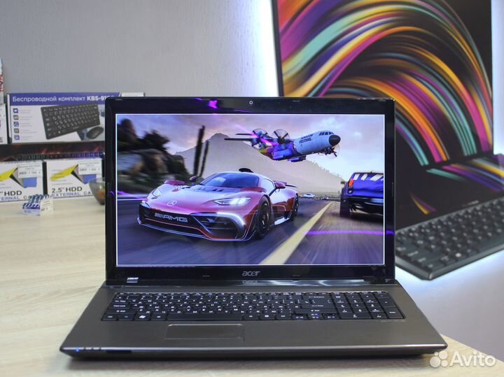 Большой ноутбук Acer 17.3