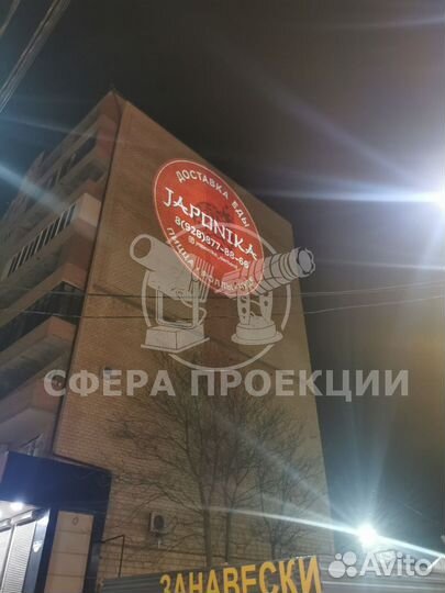 Светодиодные гобо проекторы IGP для уличной реклам