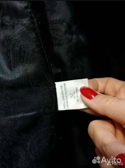 Шуба из песца