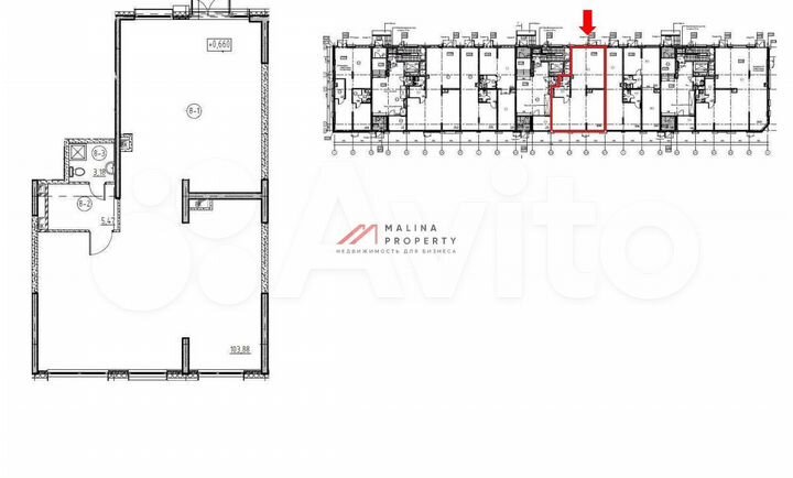 Продам торговое помещение, 112 м²