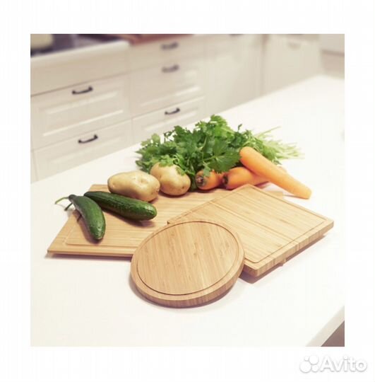 Доска разделочная IKEA oleby 3 штуки