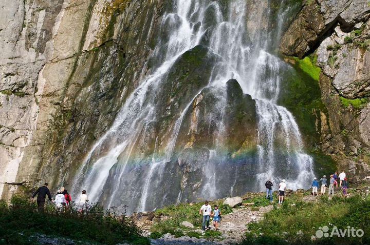Озеро Рица и Гегский Водопад Джип-Тур
