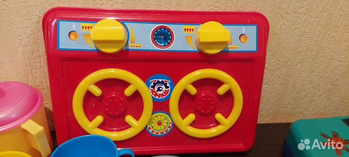 Посуда детская игрушки касса