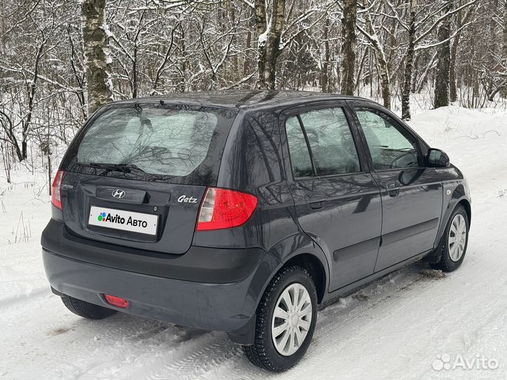 Hyundai Getz 1.4 AT, 2007, 153 500 км