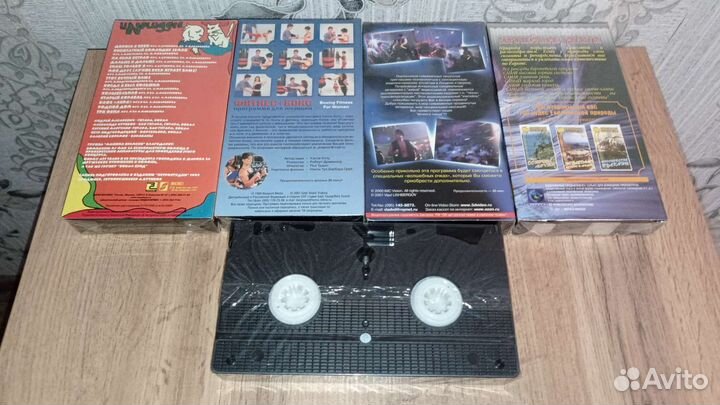 Видеокассеты VHS новые запечатанные