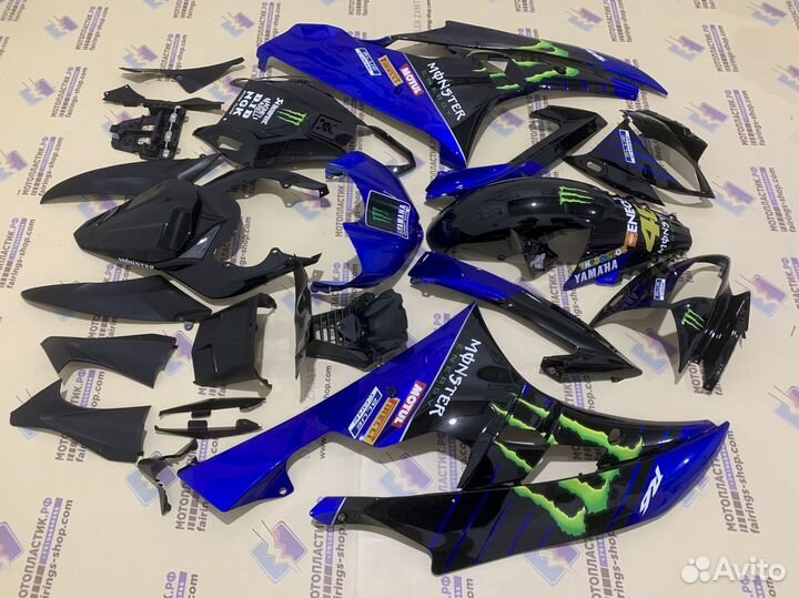 Yamaha YZF R6 2006-2007 мотопластик обвес