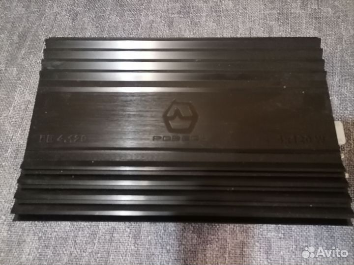 Автомобильный усилитель звука 4 канальный