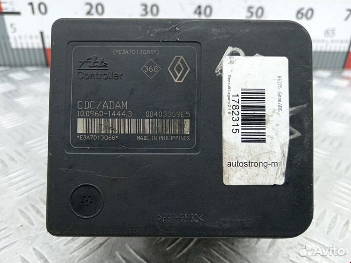 Блок ABS Renault Laguna 2 рест. 2007 8200808145