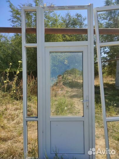 Пластиковые двери пвх бу