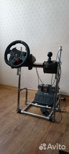Logitech g29+кпп+стойка
