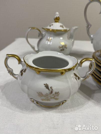 Сервиз чайный гдр Roschultz