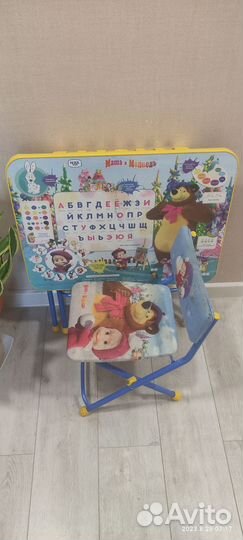 Детский столик и стульчик бу