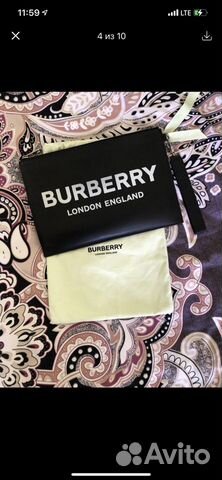 Новый клатч Burberry, оригинал