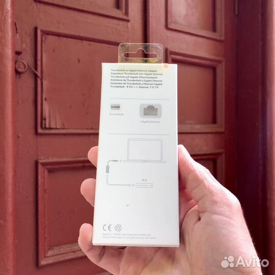 Переходник Thunderbolt to Gigabit Ethernet Adapter