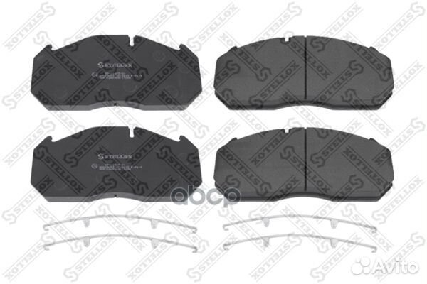 Колодки тормозные дисковые HCV 8511405SX Stellox