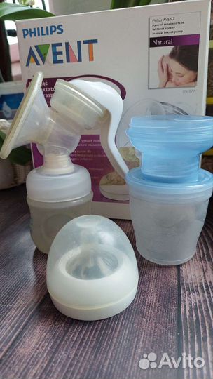 Молокоотсос avent, бутылочка, ниблер и остальное