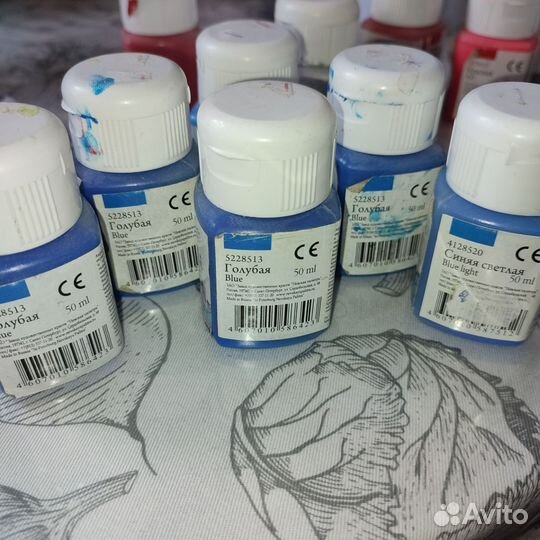 Акриловая краска по ткани