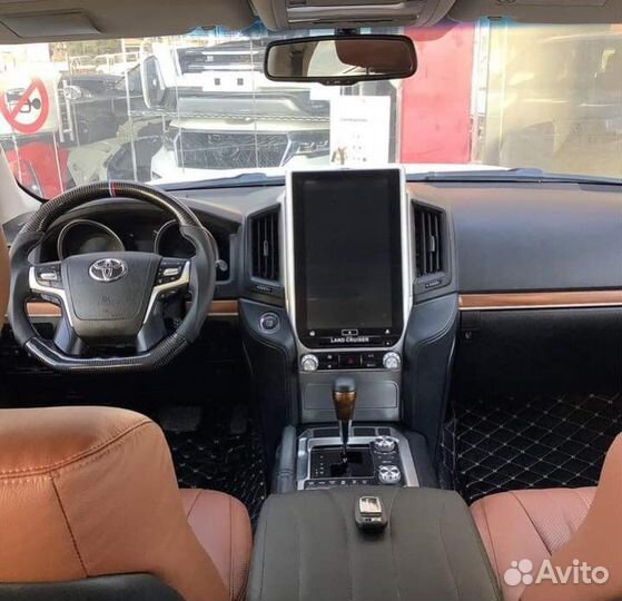 Штатная магнитола Тесла Toyota LC 200, 2016-21