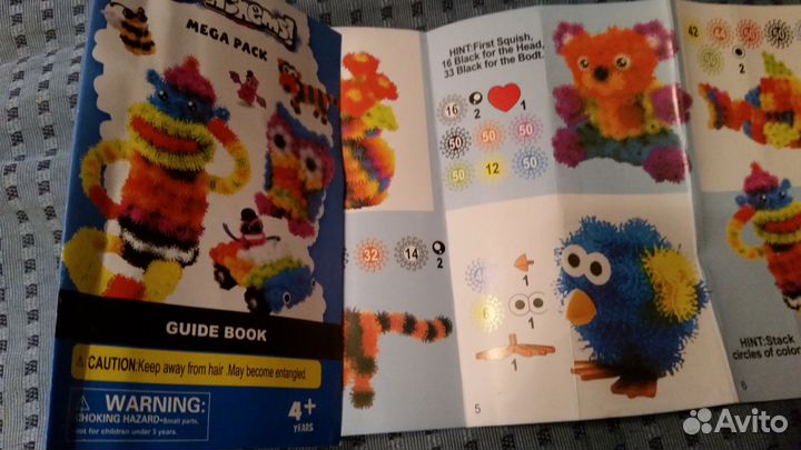 Банчемс/ Bunchems/ мягкий конструктор