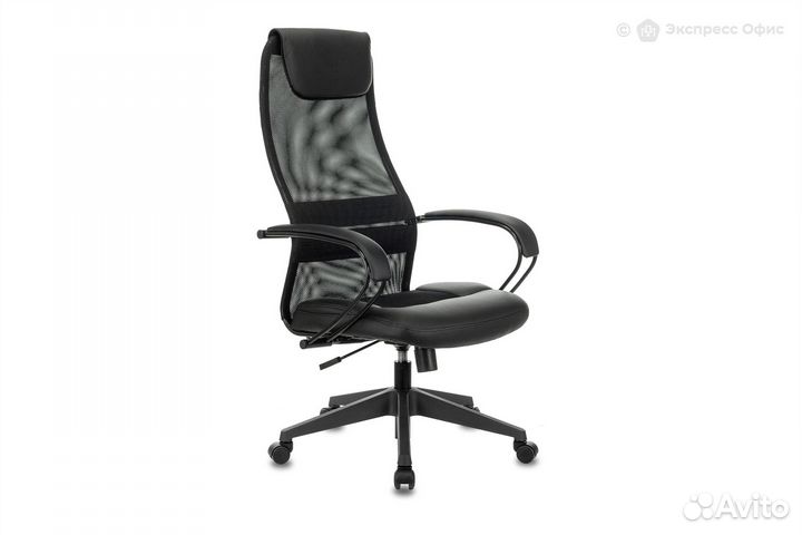Кресло для руководителя Бюрократ CH-608/black